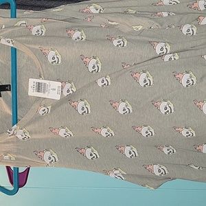 Flaming Skull tank top NWT